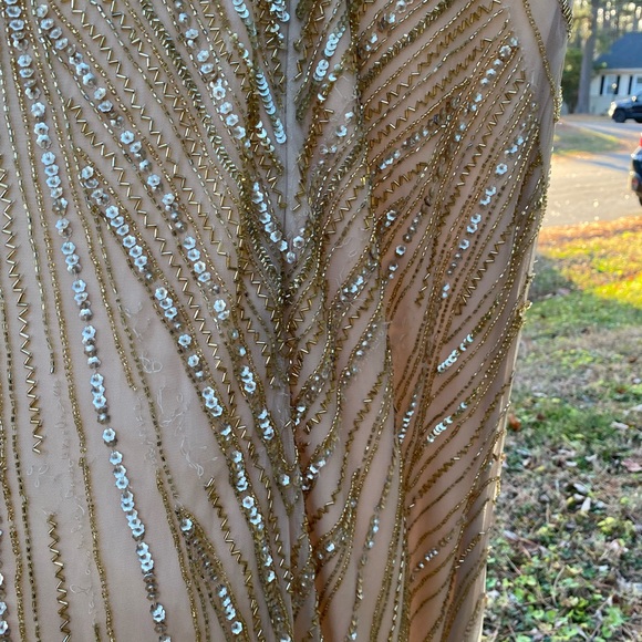 Sequin Gown / Gold Dress - Picture 10 of 10